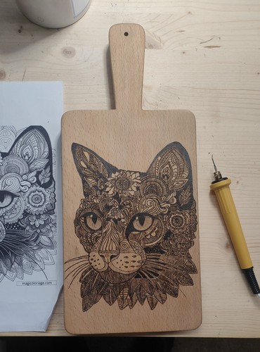 Tagliere legno faggio - legno,