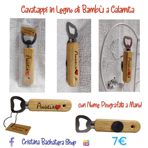 Cavatappi legno bambù - in, di