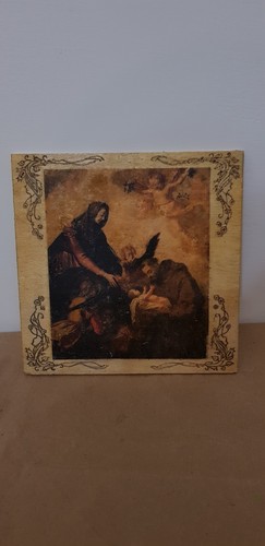 Quadro san francesco con bordo - san,