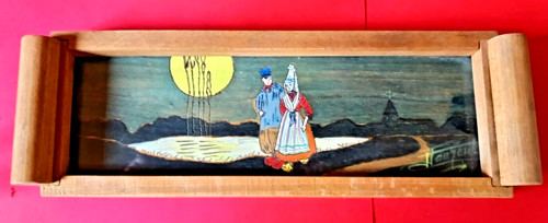 Vassoio anni in legno - '30,