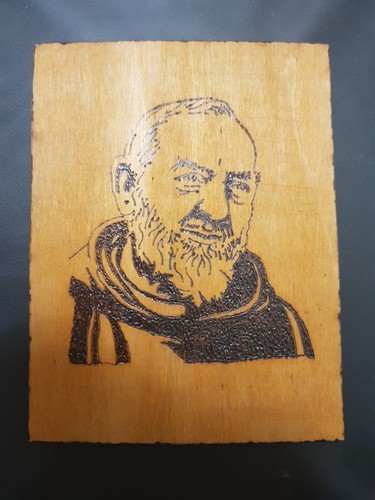 Quadro pirografato mano - quadro,