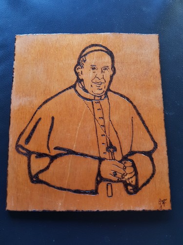 Quadro pirografato mano - pirografato,