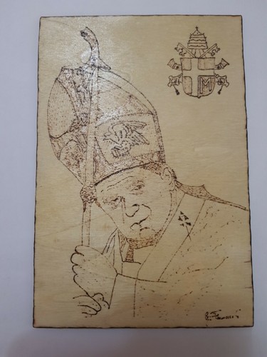 Papa giovanni paolo quadro - papa,